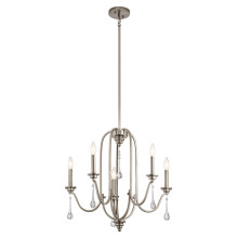 Люстра Quintiesse QN-KARLEE5 Kichler Karlee Karlee 5 Light Chandelier Classic Pewter · Quintiesse · quintiesse-qn-karlee5