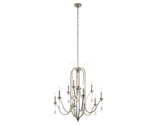Люстра Quintiesse QN-KARLEE9 Kichler Karlee Karlee 9 Light Chandelier Classic Pewter