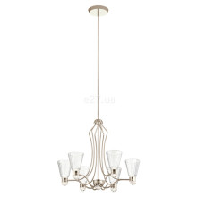 Люстра Quintiesse QN-KAYVA13-PN Kichler Kayva Kayva LED 13 Light 6 Arm Chandelier Polished Nickel, 36 Вт, 2375 лм, 3000К · Quintiesse · quintiesse-qn-kayva13-pn