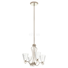 Люстра Quintiesse QN-KAYVA9-PN Kichler Kayva Kayva LED 9 Light 4 Arm Chandelier Polished Nickel, 22 Вт, 1625 лм, 3000К · Quintiesse · quintiesse-qn-kayva9-pn