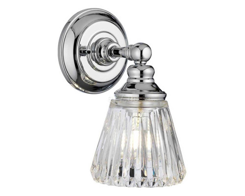 Бра Quintiesse QN-KEYNES1-BATH Keynes 1 Light Wall Light Polished Chrome