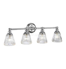 Бра Quintiesse QN-KEYNES4-BATH Keynes 4 Light Wall Light Polished Chrome