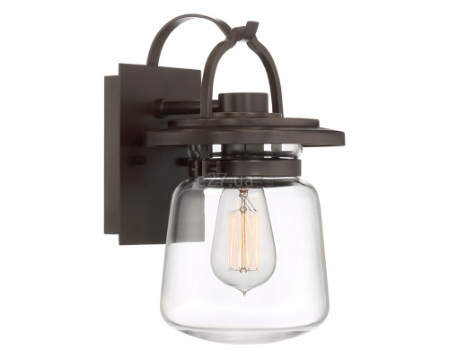 Бра Quintiesse QN-LASALLE-S-WT Quoizel Lasalle Lasalle 1 Light Small Wall Lantern Western Bronze