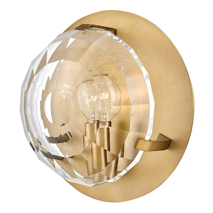 Бра Quintiesse QN-LEO-WB1-HB Hinkley Leo Leo 1 lt Wall Light Heritage Brass · Quintiesse · quintiesse-qn-leo-wb1-hb
