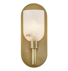 Бра Quintiesse QN-LUCIAN1-VBS-AR Alora Lucian Lucian 1 lt Wall Light Vintage Brass