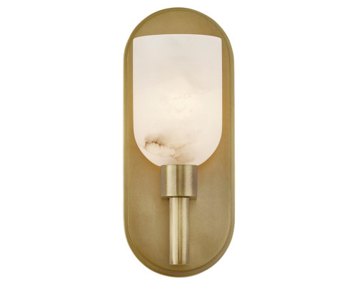 Бра Quintiesse QN-LUCIAN1-VBS-AR Alora Lucian Lucian 1 lt Wall Light Vintage Brass