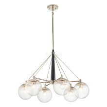 Люстра Quintiesse QN-MARILYN6 Kichler Marilyn Marilyn 6 Light Chandelier Polished Nickel · Quintiesse · quintiesse-qn-marilyn6
