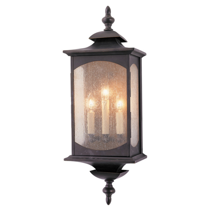 Бра Quintiesse QN-MARKET-SQUARE-L Feiss Market Square Market Square 3 Light Wall Light Oil Rubbed Bronze · Quintiesse · quintiesse-qn-market-square-l
