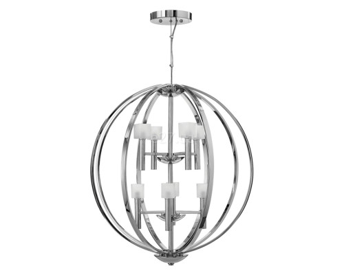 Підвісний світильник Quintiesse QN-MONDO8 Hinkley Mondo Mondo 8 Light Chandelier Polished Chrome