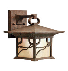 Бра Quintiesse QN-MORRIS-M Kichler Morris Morris 1 Light Medium Wall Lantern Distressed Copper