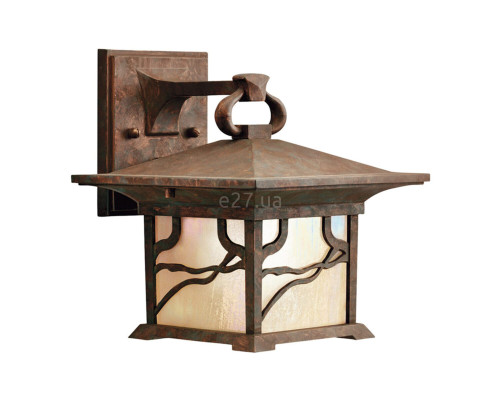 Бра Quintiesse QN-MORRIS-M Kichler Morris Morris 1 Light Medium Wall Lantern Distressed Copper