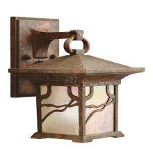 Бра Quintiesse QN-MORRIS-S Kichler Morris Morris 1 Light Small Wall Lantern Distressed Copper