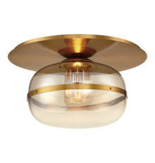 Люстра Quintiesse QN-NOTTINGHAM-F-L-AB Eurofase Nottingham Nottingham 3 Lt Ceiling Flush Large Antique Brass