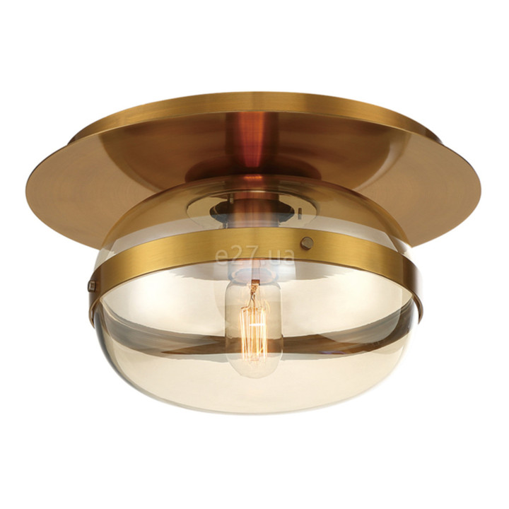 Люстра Quintiesse QN-NOTTINGHAM-F-S-AB Eurofase Nottingham Nottingham 1 Lt Ceiling Flush Small Antique Brass · Quintiesse · quintiesse-qn-nottingham-f-s-ab