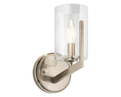 Бра Quintiesse QN-NYE1-CLP Kichler Nye Nye 1 Light Wall Light Classic Pewter