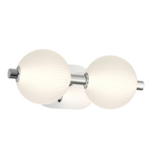 Бра Quintiesse QN-PALMAS-2W-PN Eurofase Palmas Palmas 2 Lt Wall Light Polished Nickel, 18 Вт, 1361 лм, 3000К