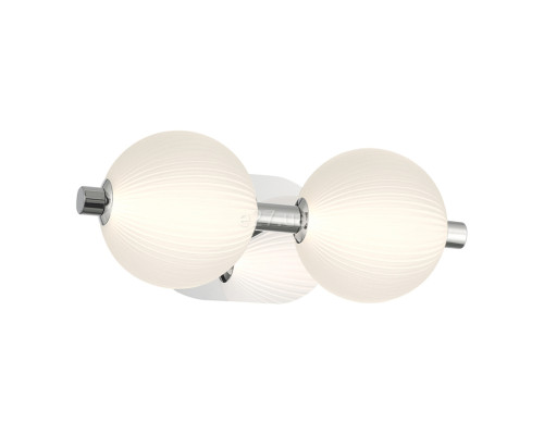 Бра Quintiesse QN-PALMAS-2W-PN Eurofase Palmas Palmas 2 Lt Wall Light Polished Nickel, 18 Вт, 1361 лм, 3000К
