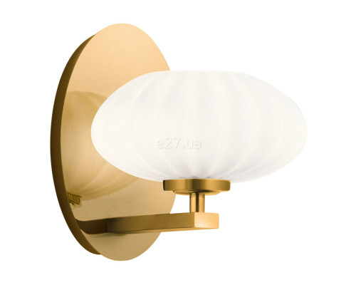 Бра Quintiesse QN-PIM1-FXG Kichler Pim Pim 1 Light Wall Light Fox Gold
