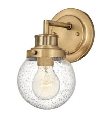 Бра Quintiesse QN-POPPY1-HB-BATH Hinkley Poppy Poppy 1 Light Wall Light Heritage Brass