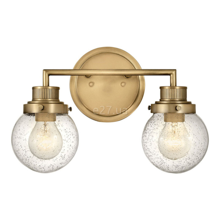 Бра Quintiesse QN-POPPY2-HB-BATH Hinkley Poppy Poppy 2 Light Wall Light Heritage Brass · Quintiesse · quintiesse-qn-poppy2-hb-bath