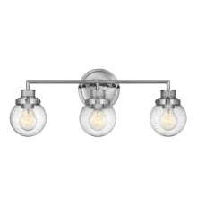 Бра Quintiesse QN-POPPY3-PC-BATH Hinkley Poppy Poppy 3 Light Wall Light Polished Chrome
