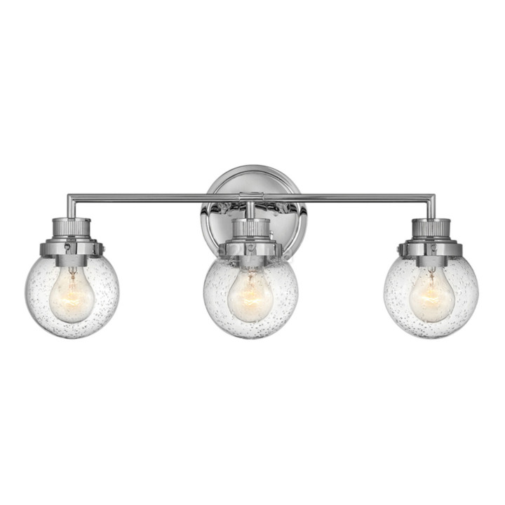 Бра Quintiesse QN-POPPY3-PC-BATH Hinkley Poppy Poppy 3 Light Wall Light Polished Chrome · Quintiesse · quintiesse-qn-poppy3-pc-bath