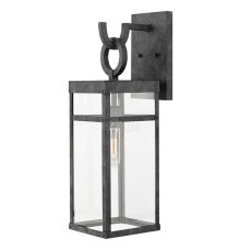 Бра Quintiesse QN-PORTER-L-DZ Hinkley Porter Porter 1 Light Large Wall Lantern Aged Zinc
