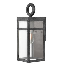 Бра Quintiesse QN-PORTER-S-DZ Hinkley Porter Porter 1 Light Small Wall Lantern Aged Zinc