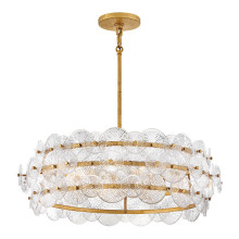 Люстра Quintiesse QN-RENE-6P-DSB Hinkley Rene Rene 6 lt Drum Chandelier Distressed Brass · Quintiesse · quintiesse-qn-rene-6p-dsb