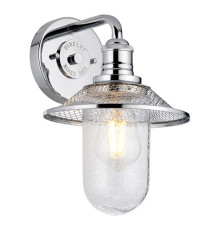 Бра Quintiesse QN-RIGBY1-BATH-PC Hinkley Rigby Rigby 1 Light Wall Light Polished Chrome