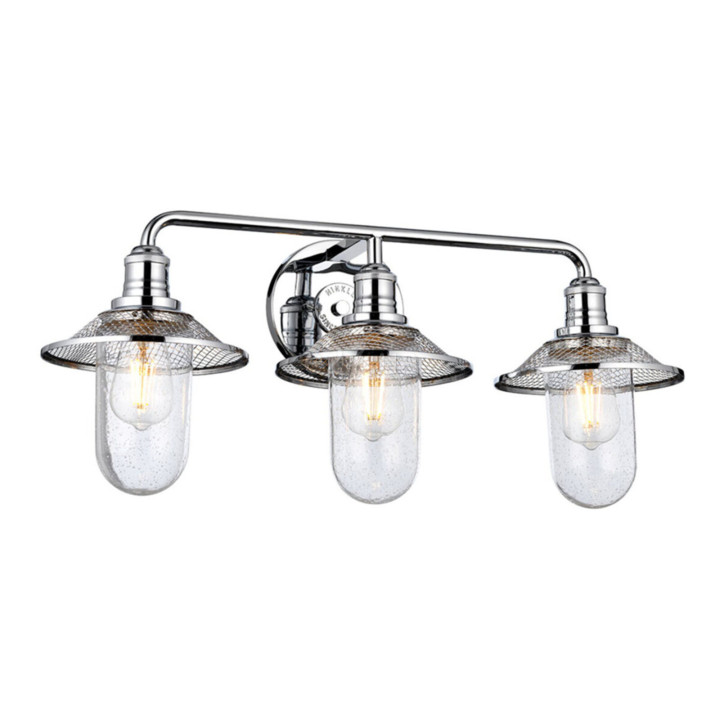 Бра Quintiesse QN-RIGBY3-BATH-PC Hinkley Rigby Rigby 3 Light Wall Light Polished Chrome · Quintiesse · quintiesse-qn-rigby3-bath-pc