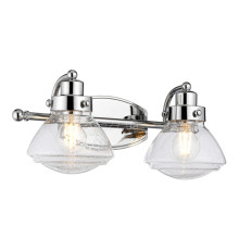 Бра Quintiesse QN-SCHOLAR2 Quoizel Scholar Scholar 2 Light Wall Light Polished Chrome