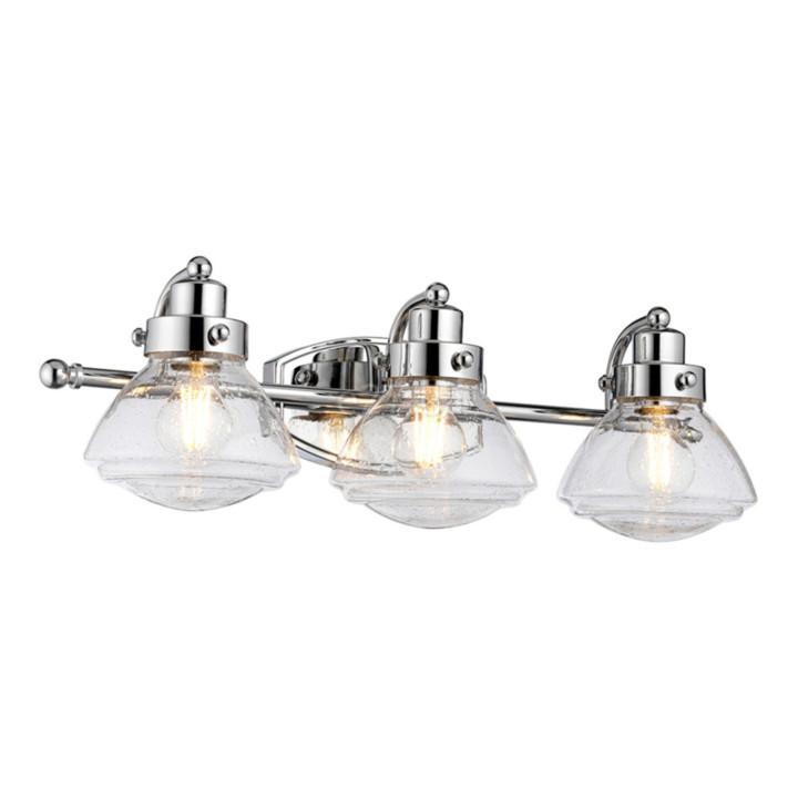 Бра Quintiesse QN-SCHOLAR3 Quoizel Scholar Scholar 3 Light Wall Light Polished Chrome · Quintiesse · quintiesse-qn-scholar3