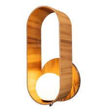 Бра Quintiesse QN-SFERA-WB-L-TEAK Accord Sfera Sfera Wall Light Teak Veneer