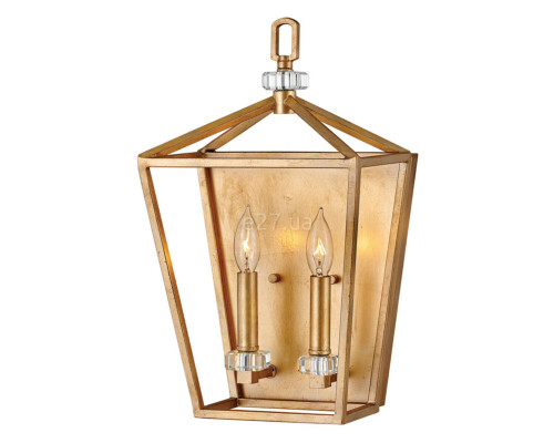 Бра Quintiesse QN-STINSON2-DBR Hinkley Stinson Stinson 2 Light Wall Light Distressed Brass