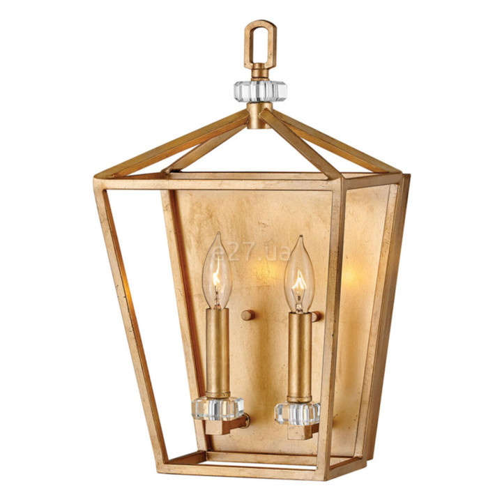 Бра Quintiesse QN-STINSON2-DBR Hinkley Stinson Stinson 2 Light Wall Light Distressed Brass · Quintiesse · quintiesse-qn-stinson2-dbr