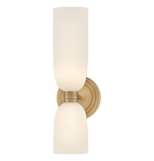 Бра Quintiesse QN-TALLULAH-WB2-LCB Hinkley Tallulah Tallulah 2 lt Wall Light Lacquered Brass