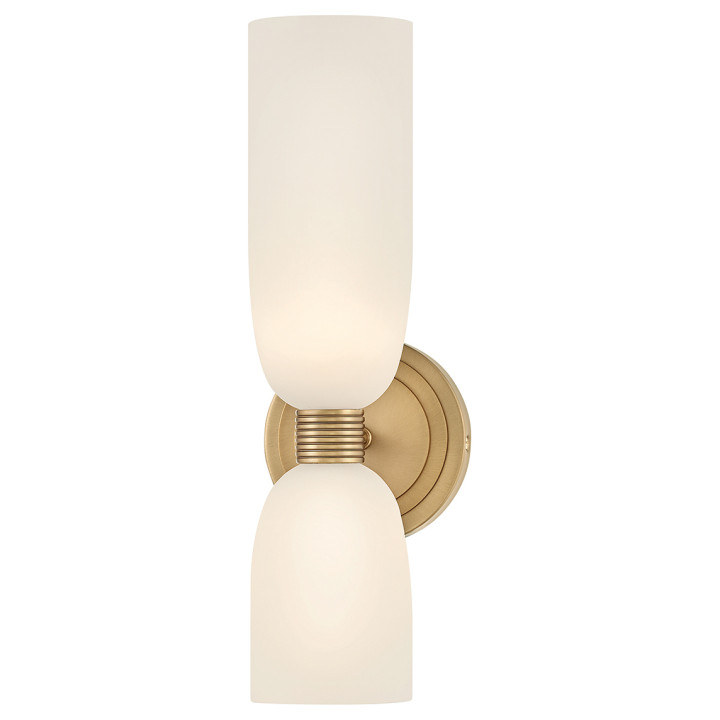 Бра Quintiesse QN-TALLULAH-WB2-LCB Hinkley Tallulah Tallulah 2 lt Wall Light Lacquered Brass · Quintiesse · quintiesse-qn-tallulah-wb2-lcb