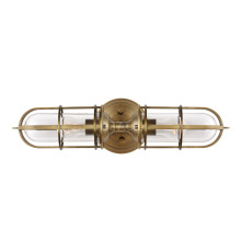 Бра Quintiesse QN-URBANREST2 Feiss Urban Restoration Urban Restoration 2 Light Wall Light Dark Antique Brass