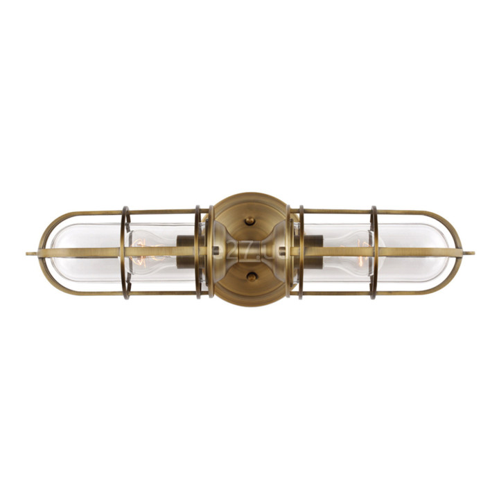 Бра Quintiesse QN-URBANREST2 Feiss Urban Restoration Urban Restoration 2 Light Wall Light Dark Antique Brass · Quintiesse · quintiesse-qn-urbanrest2