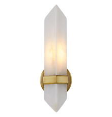 Бра Quintiesse QN-VALENCIA-1WB-VBS-AR Alora Valencia Valencia 1 lt Wall Light Vintage Brass