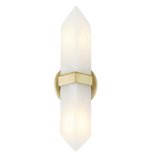 Бра Quintiesse QN-VALENCIA-2WB-VBS-AR Alora Valencia Valencia 2 lt Wall Light Vintage Brass