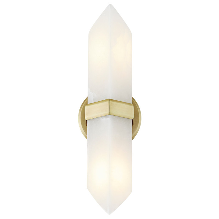 Бра Quintiesse QN-VALENCIA-2WB-VBS-AR Alora Valencia Valencia 2 lt Wall Light Vintage Brass · Quintiesse · quintiesse-qn-valencia-2wb-vbs-ar