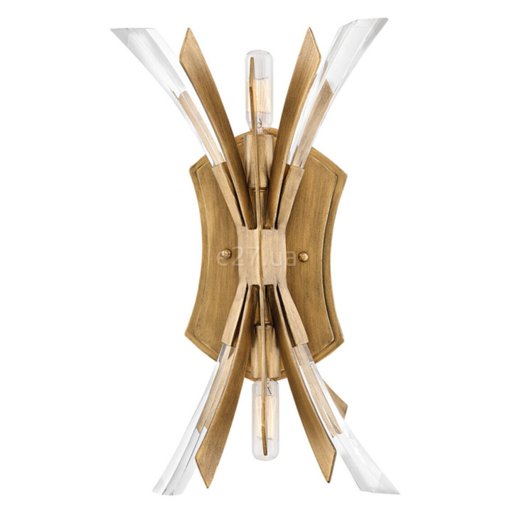 Бра Quintiesse QN-VIDA2 Hinkley Vida Vida 2 Light Wall Light Burnished Gold · Quintiesse · quintiesse-qn-vida2