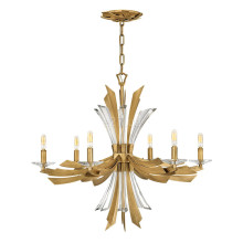 Люстра Quintiesse QN-VIDA6 Hinkley Vida Vida 6 Light Chandelier Burnished Gold · Quintiesse · quintiesse-qn-vida6