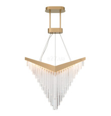 Люстра Quintiesse QN-VIVIEN-P-L-BG Eurofase Vivien Vivien Chandelier Matte Gold, 40 Вт, 900 лм, 3000К