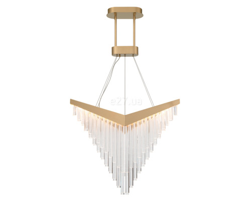 Люстра Quintiesse QN-VIVIEN-P-L-BG Eurofase Vivien Vivien Chandelier Matte Gold, 40 Вт, 900 лм, 3000К