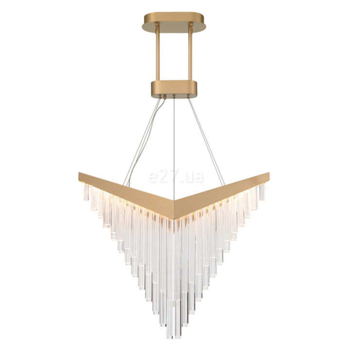 Люстра Quintiesse QN-VIVIEN-P-L-BG Eurofase Vivien Vivien Chandelier Matte Gold, 40 Вт, 900 лм, 3000К · Quintiesse · quintiesse-qn-vivien-p-l-bg