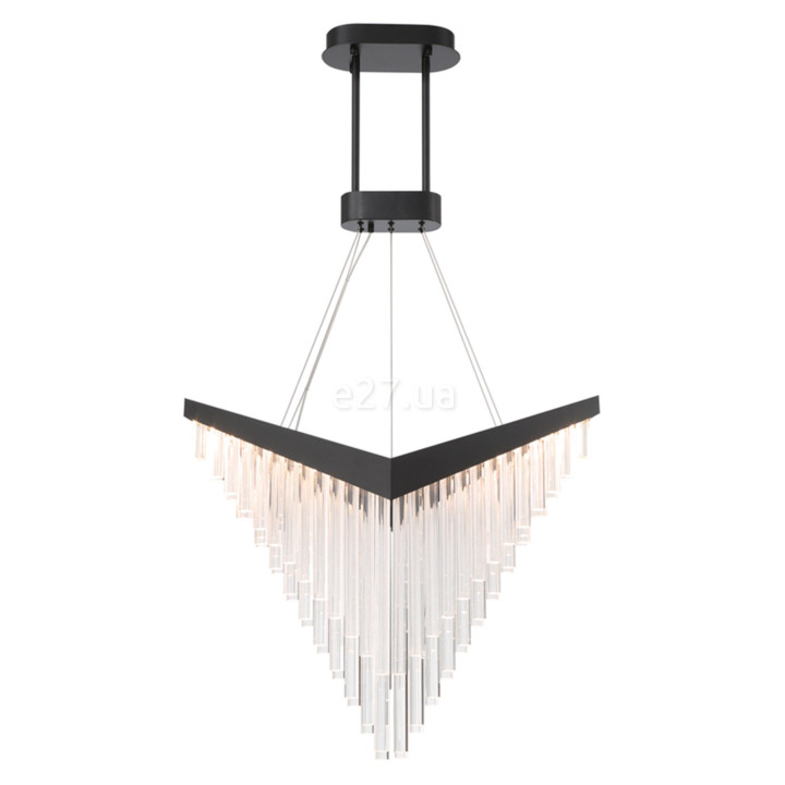 Люстра Quintiesse QN-VIVIEN-P-L-BK Eurofase Vivien Vivien Chandelier Matte Black, 40 Вт, 900 лм, 3000К · Quintiesse · quintiesse-qn-vivien-p-l-bk