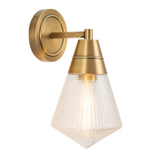 Бра Quintiesse QN-WILLARD-1WB-VBS-PG Alora Willard Willard 1 lt Wall Light Vintage Brass